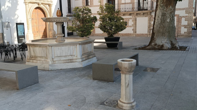 FUENTE DE LA PLAZA DE SANTO DOMINGO